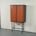 SAMPLE | China Cabinet | Orange/Black