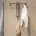 SENZA 1 Wall coat rack - stainless steel