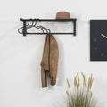 BERGUM Wall coat rack - Black