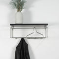 REX 3 Wall Coat Rack - Nickel