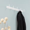 CHAPMAN 5 Wall Coat Rack - White