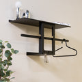 LUNO SMALL 70 Wall Coat Rack - Black