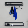 SCHOOL 120 BLACK EDITION Wandgarderobe – Schwarz