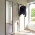 SENZA 5 Wall Coat Rack - Stainless Steel