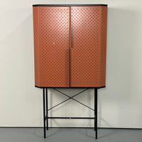 SAMPLE | China Cabinet | Orange/Black