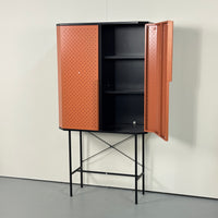 SAMPLE | China Cabinet | Orange/Black
