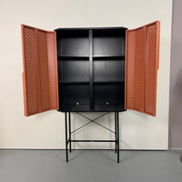 SAMPLE | China Cabinet | Orange/Black