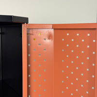 SAMPLE | China Cabinet | Orange/Black