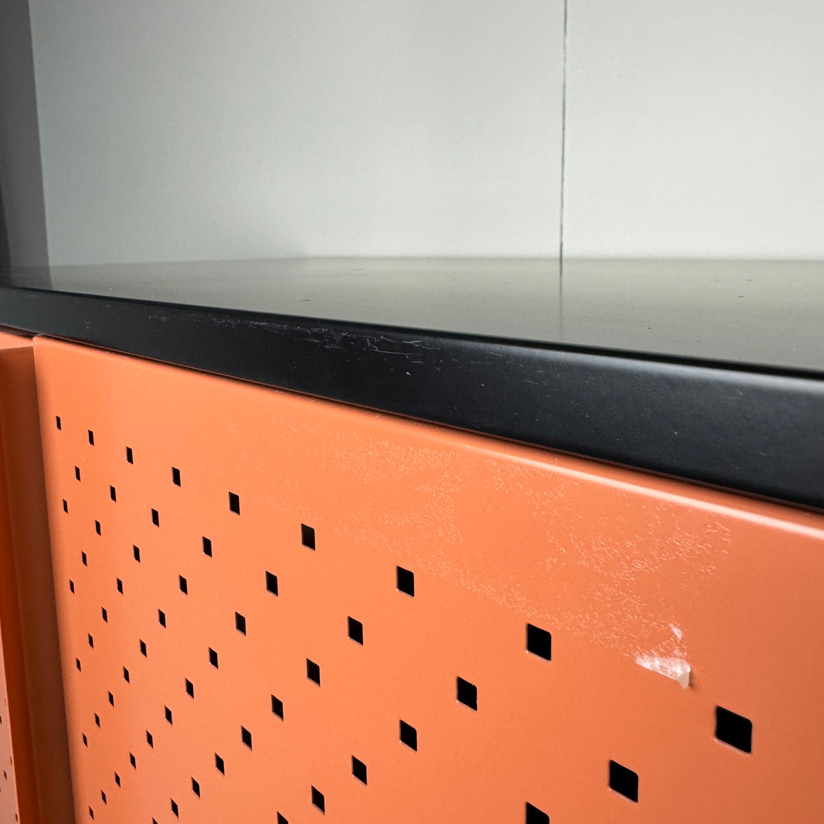 SAMPLE | China Cabinet | Orange/Black