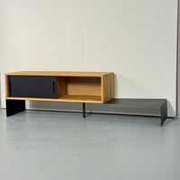 SAMPLE | TV cabinet | Black/Oak