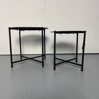 SAMPLE | Bijzettafels set van 2 | Zwart