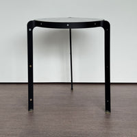 SAMPLE | Bijzettafel | Zwart/Marmer deco