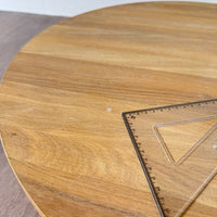 SAMPLE | Bijzettafel | Zwart/Eiken