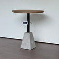 SAMPLE | Bijzettafel | Zwart/Beton/Eiken