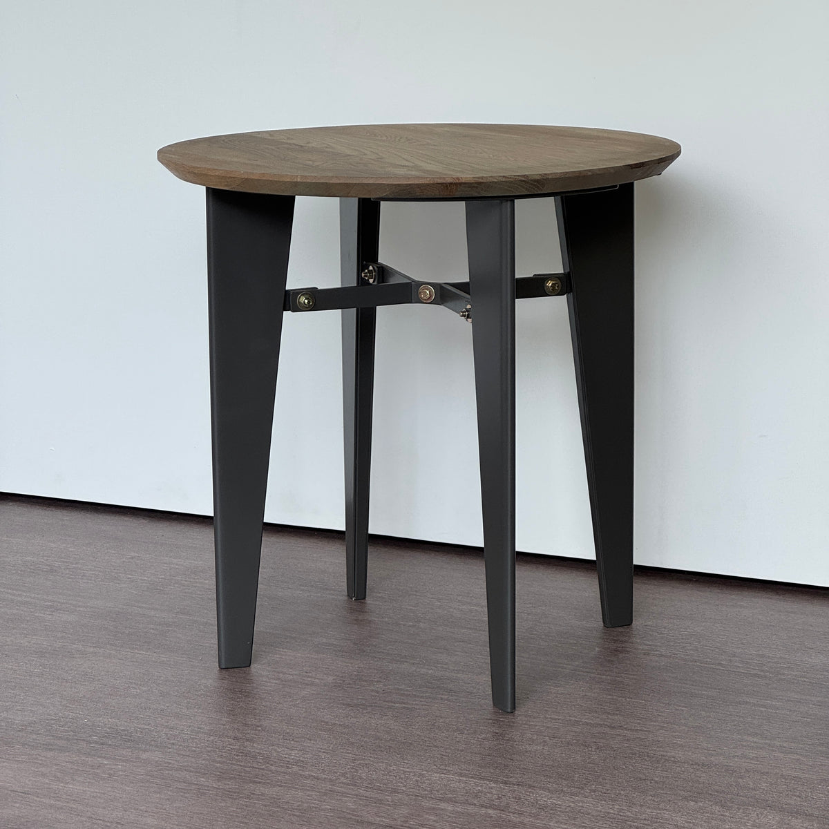 SAMPLE | Bijzettafel | Grijs/Eiken