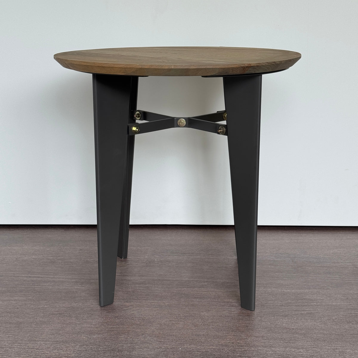 SAMPLE | Bijzettafel | Grijs/Eiken