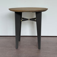 SAMPLE | Bijzettafel | Grijs/Eiken
