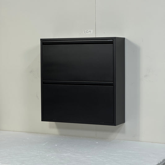 BILLY 2 | Schoenenkast | Zwart | 222-4