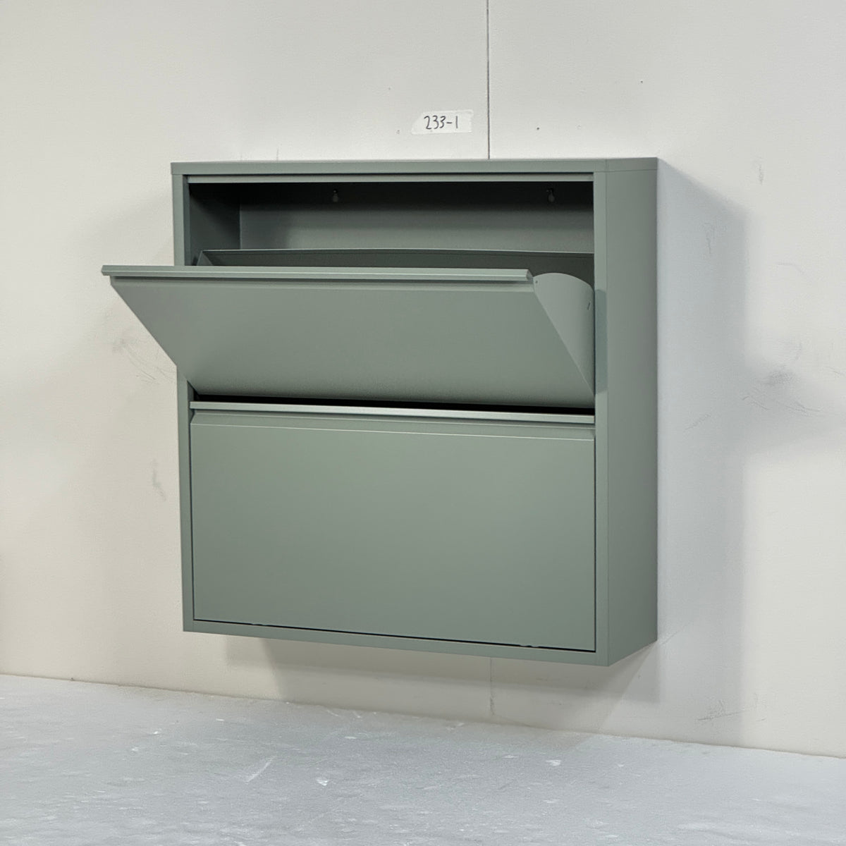 BILLY 2 | Schoenenkast | Dusty Green | 233-1