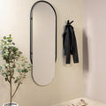ORBIS OVAL 160 Mirror - Black
