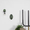 BUG Wall Coat Rack - Sage Green / Black
