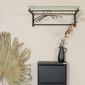 SUZA 5 Wall Coat Rack - Black