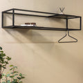 STRATO 120 Wall Coat Rack - Black
