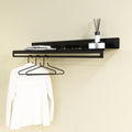SWAY 120 Wall Coat Rack - Black