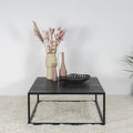 DANIËL 80 x 80 Coffee Table - Black