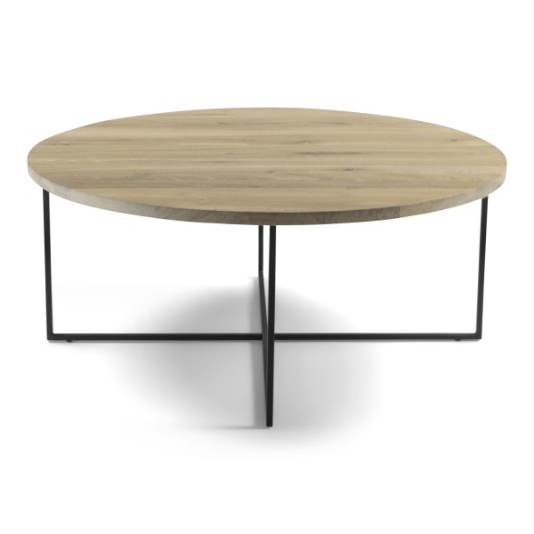 Product Dress 89 Coffee table - Black / Oak