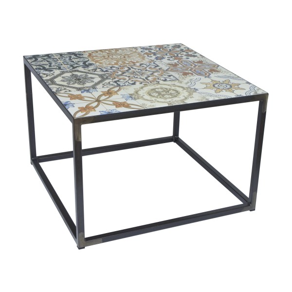 Product IBIZA 60 x 60 Side Table - Blacksmith