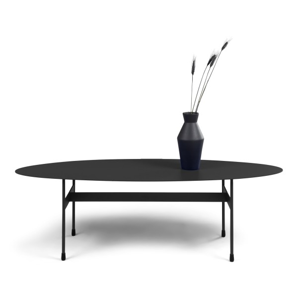 Product MIRA OVAL Coffee table  - Black