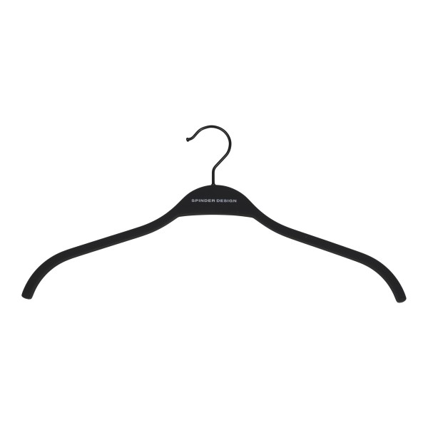 Product ROSA Coat hangers (set of 5 pieces) - Black