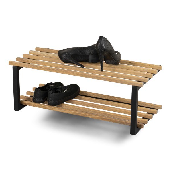Product RIZZOLI / MARCO Shoe rack - Black / Oak