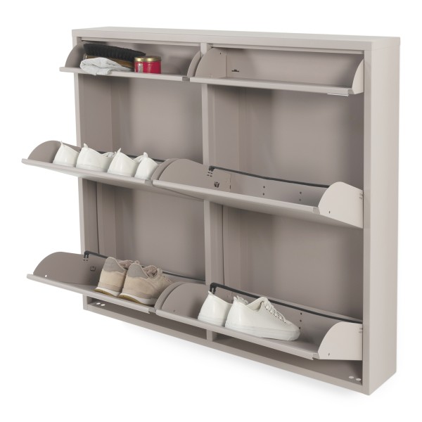 Product BILLY 6 Shoe cabinet - Silky Taupe