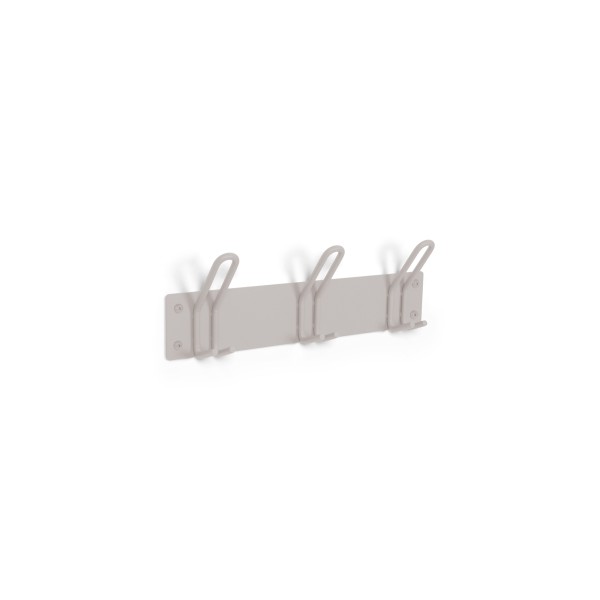 Product MILES 3 Wall mounted coat rack - Silky Taupe