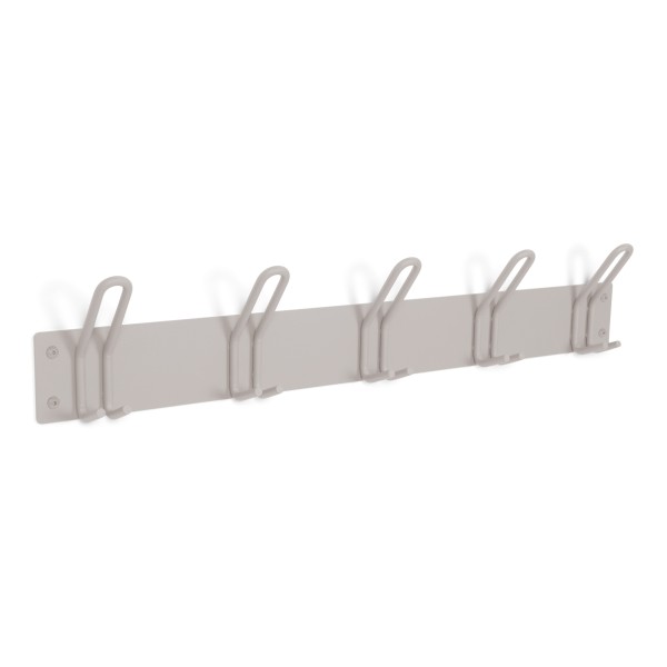 Product MILES 5 Wall mounted coat rack - Silky Taupe