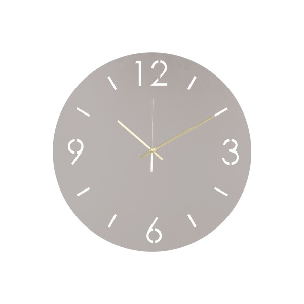 Product TIME Ø 40 Clock - Silky Taupe