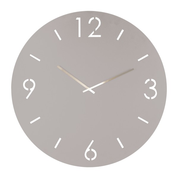 Product TIME Ø 80 Clock - Silky Taupe