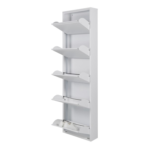 Product BILLY 5 Shoe Cabinet - White