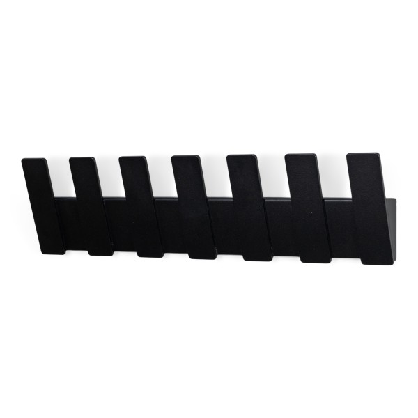 Product ANGLE 7 Wall coat rack - Black