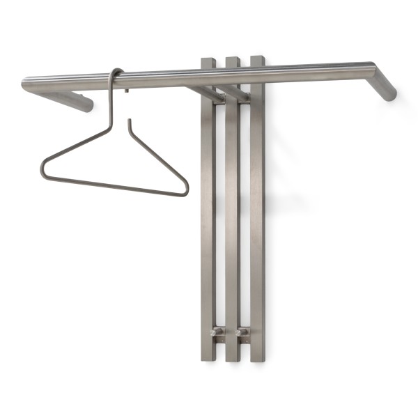 Product SENZA 1 Coat rack - stainless steel