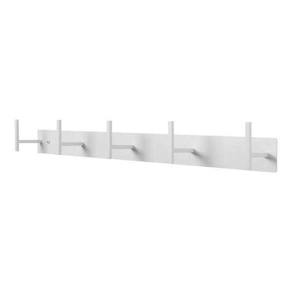 Product CHAPMAN 5 Wall mounted coat rack - White