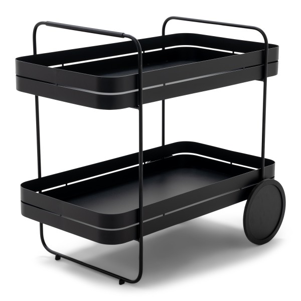 Product GIN & TROLLEY Serveerwagen - Zwart