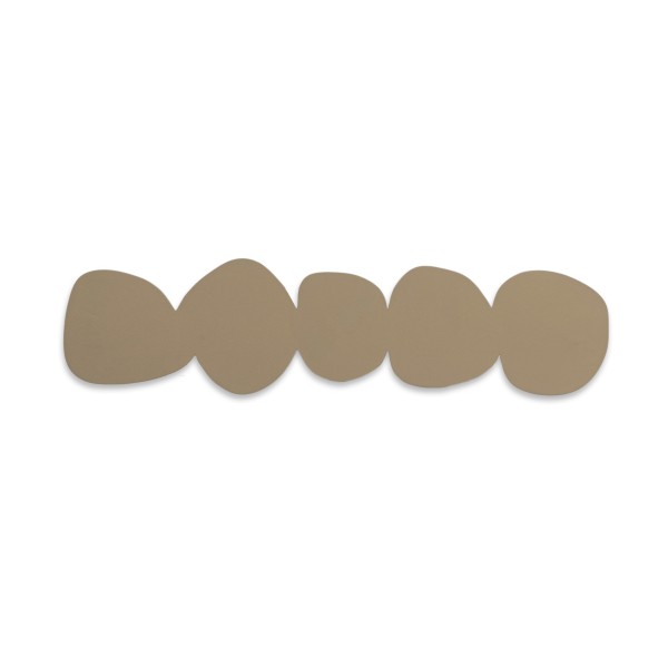 Product Spinder x Eva van de Ven - TUMULO Medium Wall mounted coat rack - Champagne