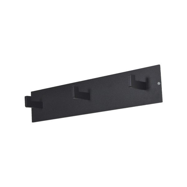 Product LEATHERMAN 3 Wall mounted coat rack - Black