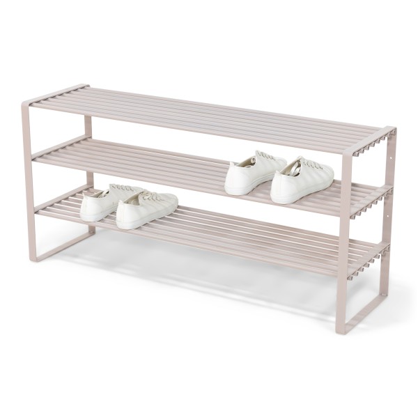 Product REX SR 2 - 100 cm Shoe rack - Silky Taupe