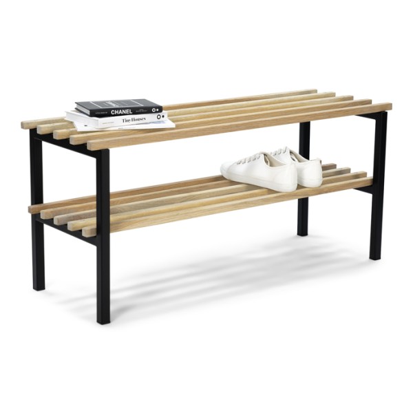 Product RIZZO BENCH Hall bench - Black / Oak