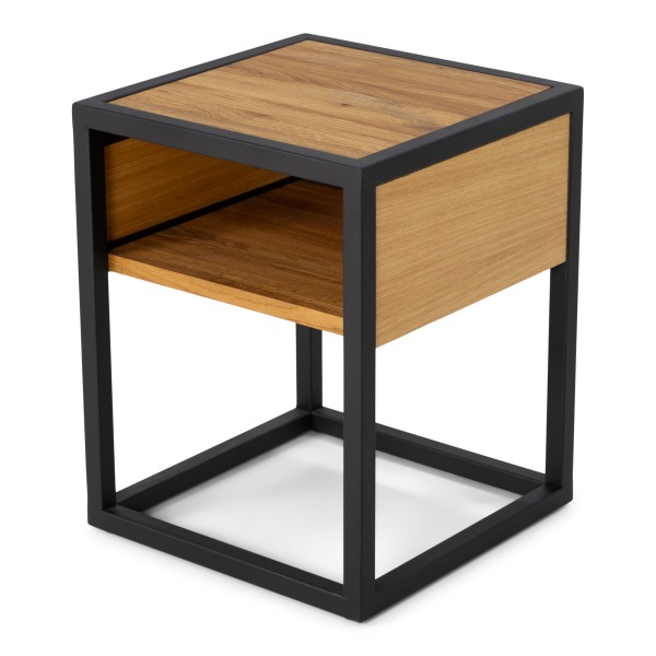 Product DIVA ONE-NIGHTSTAND Nachttisch - Naturel / Zwart