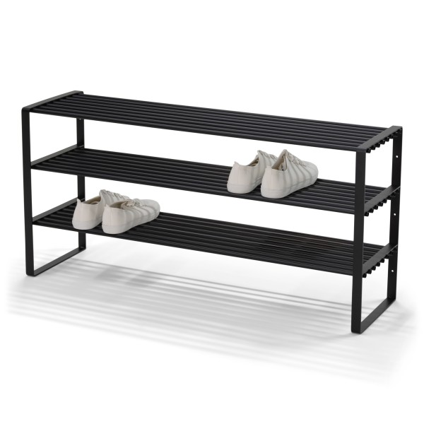 Product REX SR 2 - 100 cm Shoe rack - Black